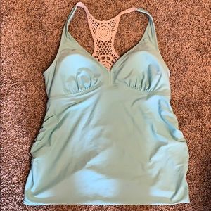 🍍Teal Blue Size Large Swim Suit🍍